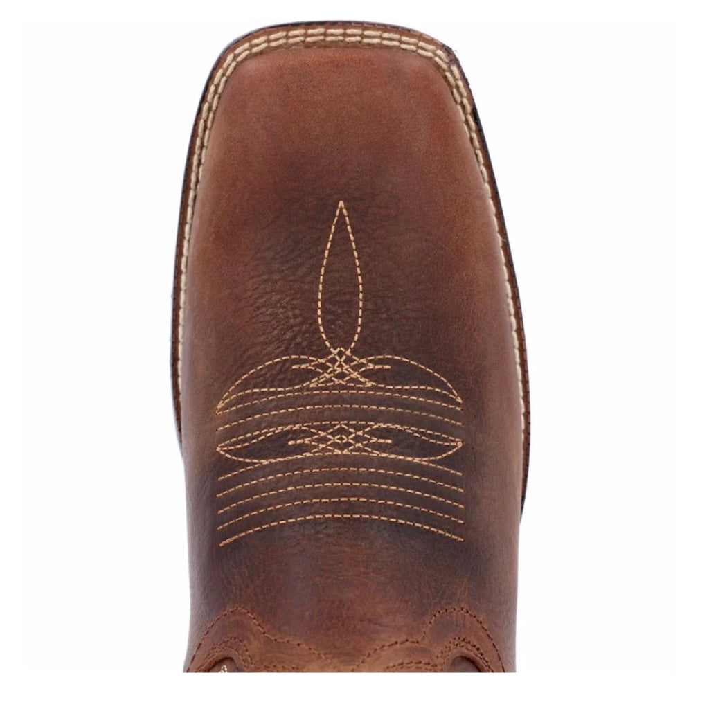 Durango Westward Mens 11 Inch Square Toe Western Boot- Prairie Brown