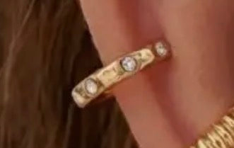 Thin Gold Hoop Earrings