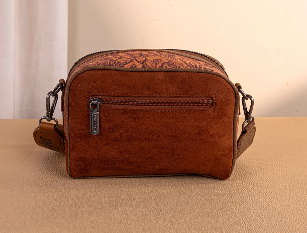 Wrangler Vintage Floral Printed Small Crossbody Bag