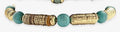 Chunky Gold and Turquoise Bracelet