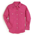 Wrangler Girls Western Top - Hot Pink