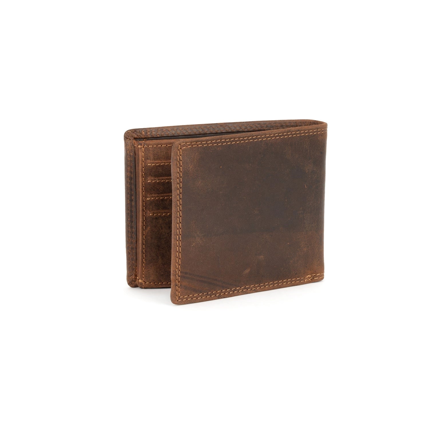 Greenwood Leather - Hart Men's Leather Wallet - Brown