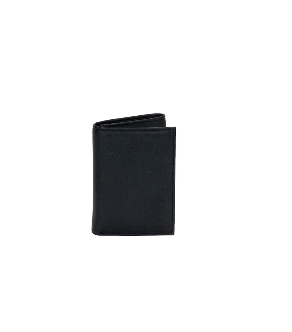 Men’s Tri-Fold RFID Leather Wallet Wellington: Sandal