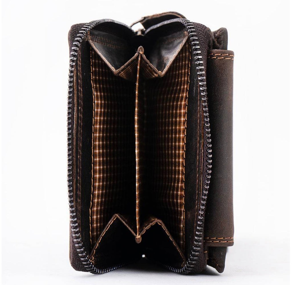 Greenwood Leather Wallet - Tina