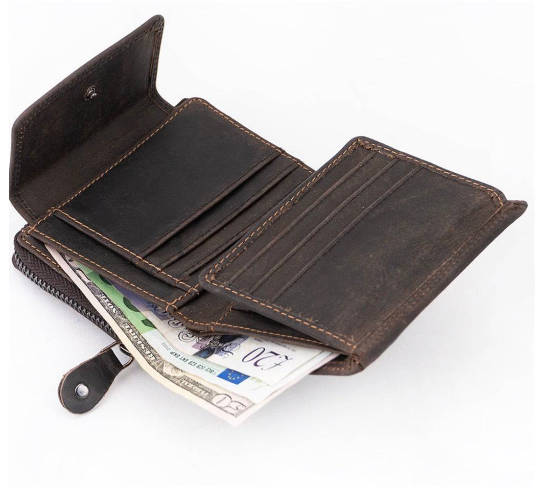 Greenwood Leather Wallet - Tina