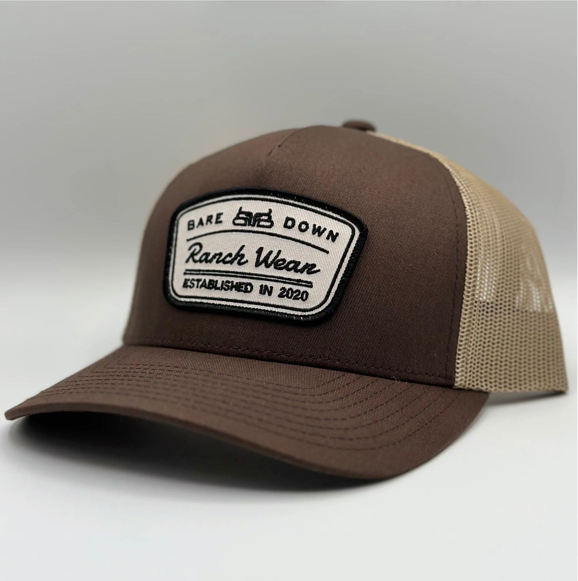 BAREDOWN Hat: Rancher- Brown & Khaki