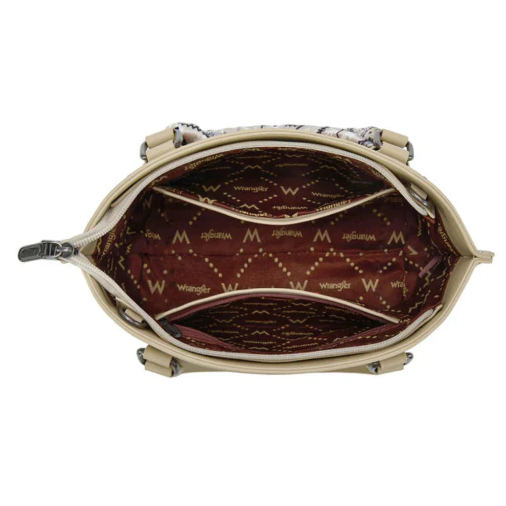 Wrangler Braided Paisley Bandana Tote Bag