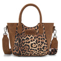 Wrangler Leopard Print Small Tote/Crossbody