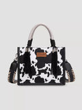 Wrangler Cow Print Tote/Crossbody