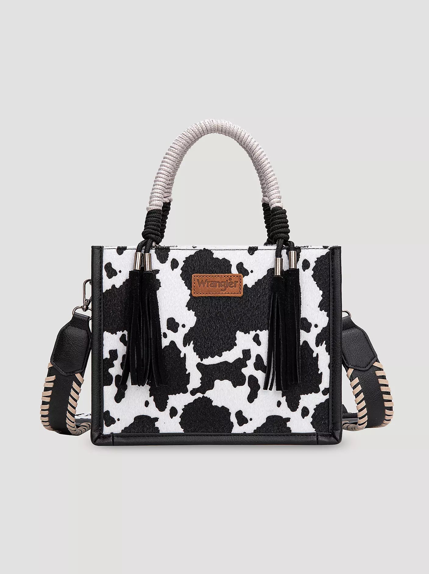 Wrangler Cow Print Tote/Crossbody