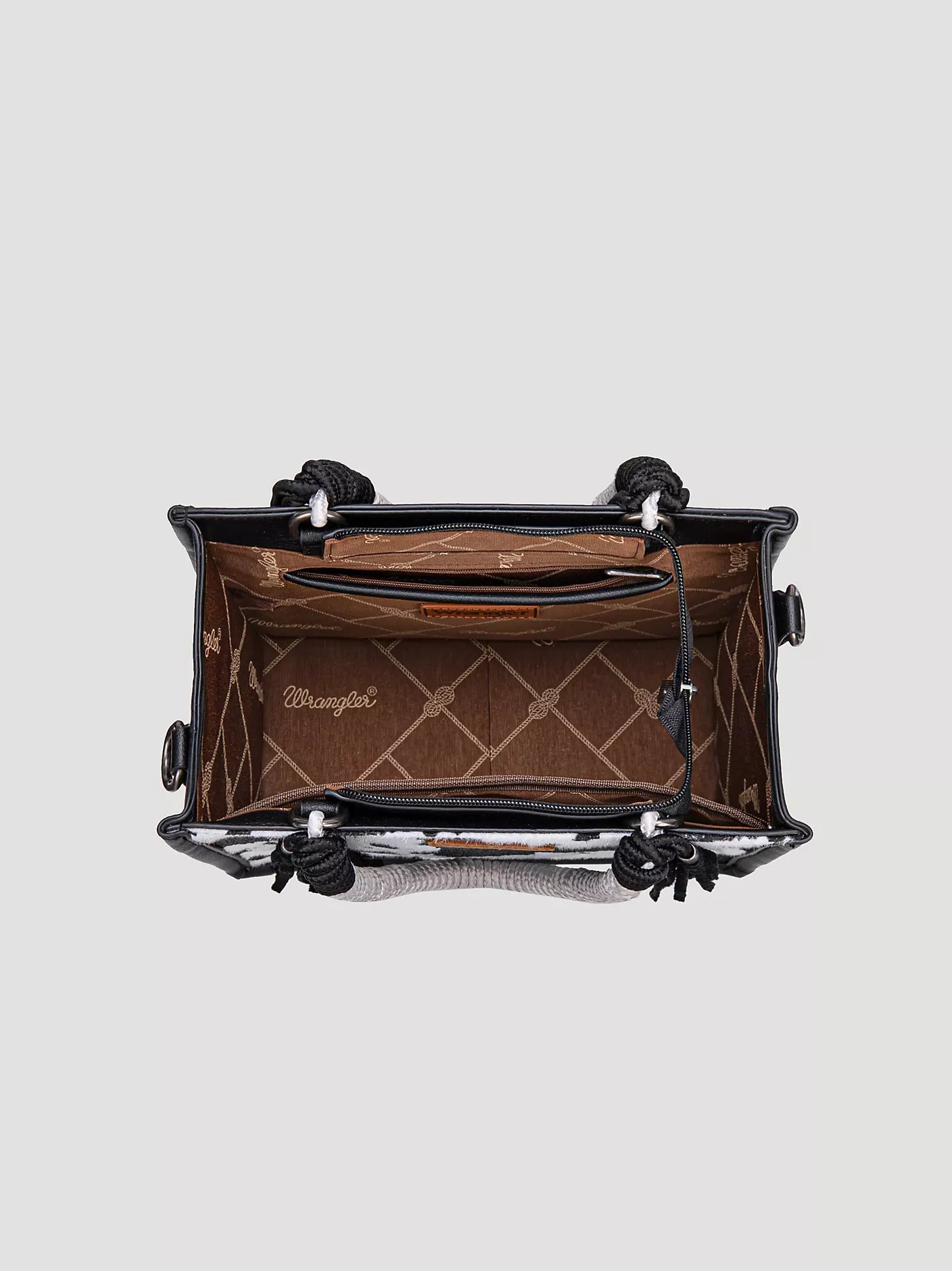 Wrangler Cow Print Tote/Crossbody