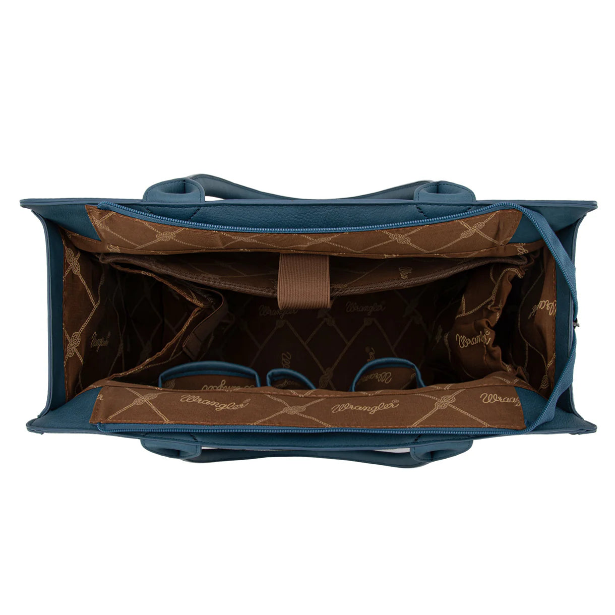 Wrangler Horseshoe Cutout Carry-All Large Tote Bag