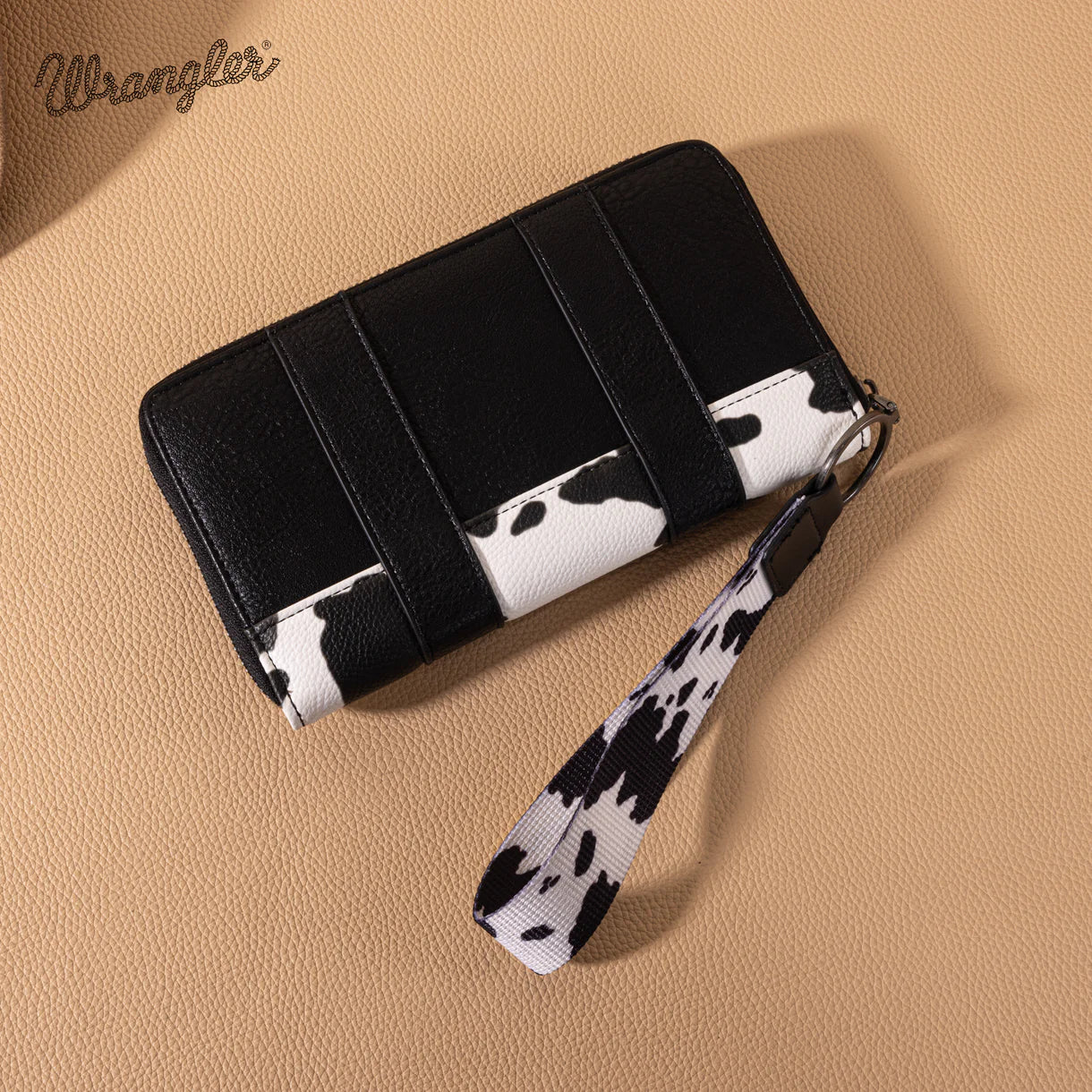 Wrangler Cow Print Wallet
