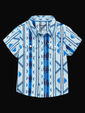 Wrangler Little Boy's Checotah Snap Front Western Shirt