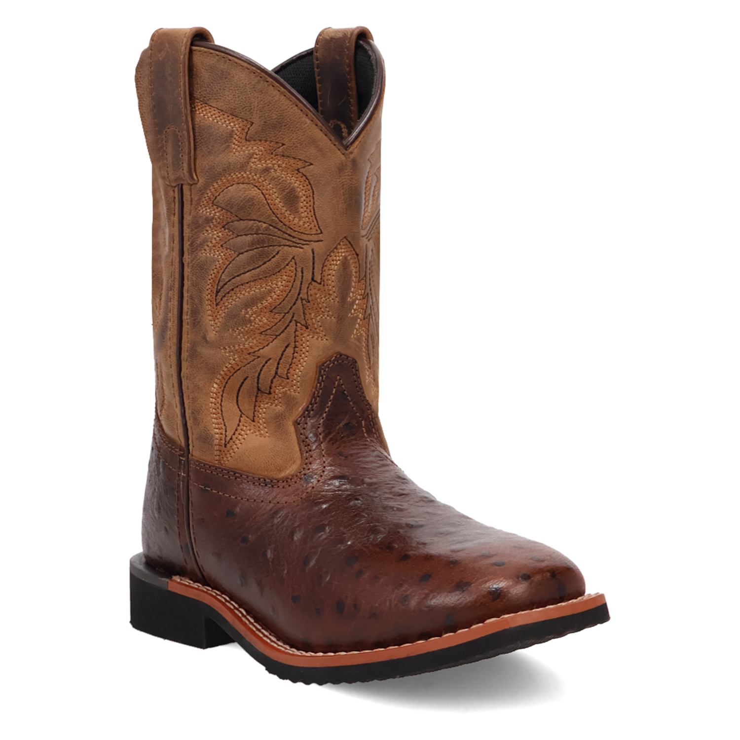 JET LEATHER CHILDREN'S BOOT - CHOCOLATE/BROWN
