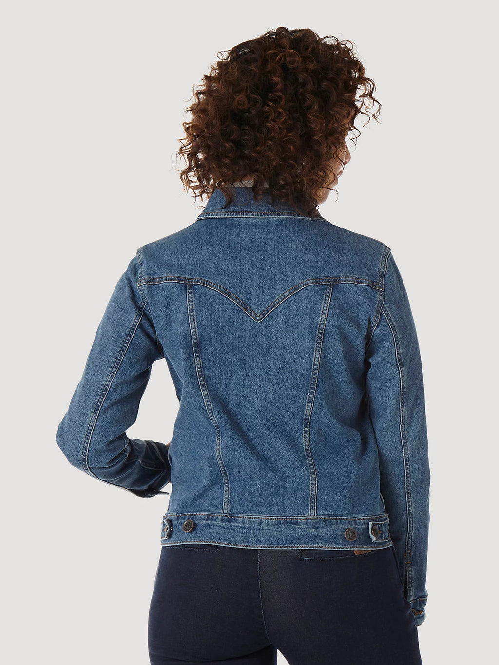 Wrangler Western Fashion Jacket - Dark Denim