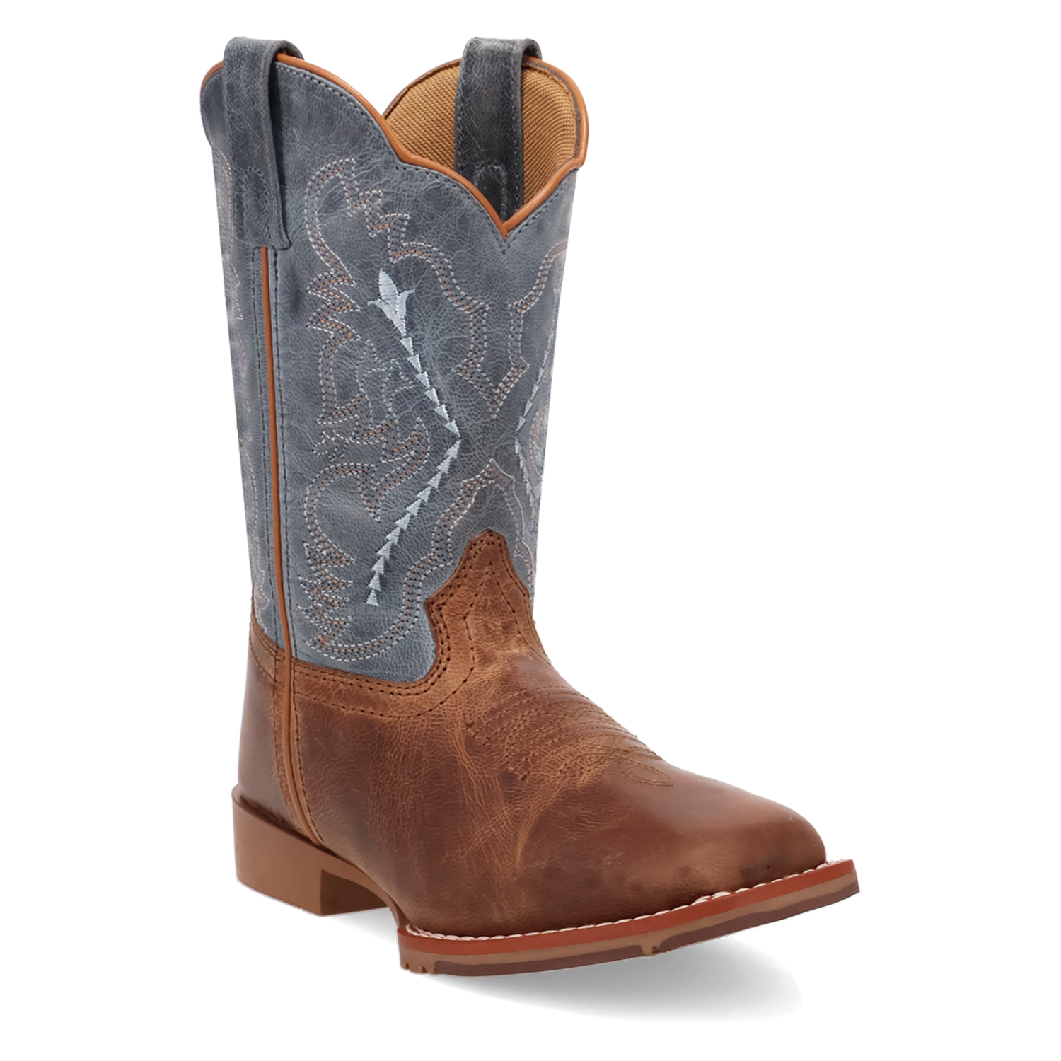 SALINA LEATHER CHILDREN'S BOOT - TAN/TAN