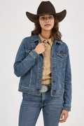 Wrangler Western Fashion Jacket - Dark Denim