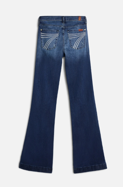 7 For All Mankind DOJO 36" - Lake Blue