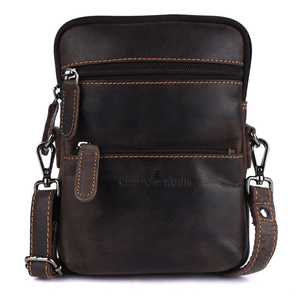 Greenwood Leather Timber Mini Crossbody Bag