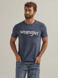 Wrangler Year-Round Short Sleeve T-Shirt - Regular Fit - Navy