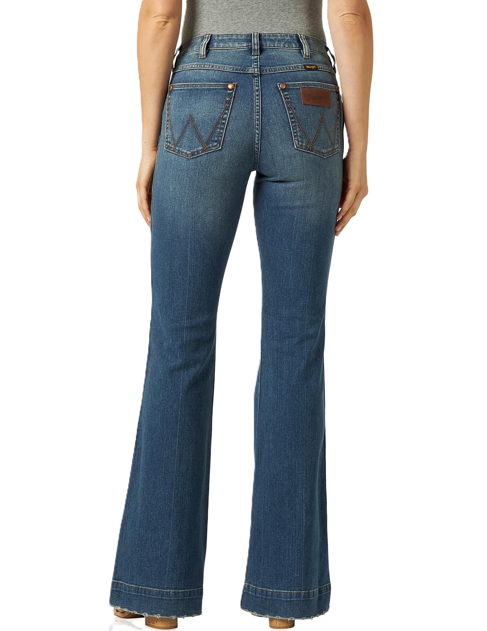 Wrangler Retro Premium Trouser Jean - High Rise - Shelby
