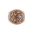 Desert Magnolia Dream Cuff Bracelet: Brown