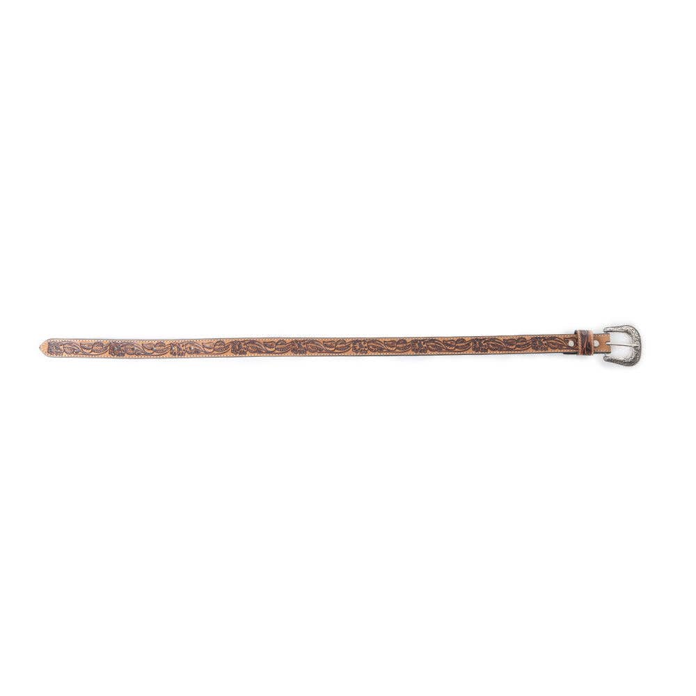Jenson Hill Kid's Belt In Tan: Tan / Pre-Pack