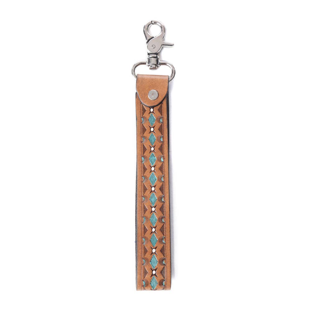 Canyon Spire Key Fob In Brown: Brown