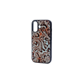 Hawk Ridge Phone Case for iPhone 16: Tan Hand-Tooled
