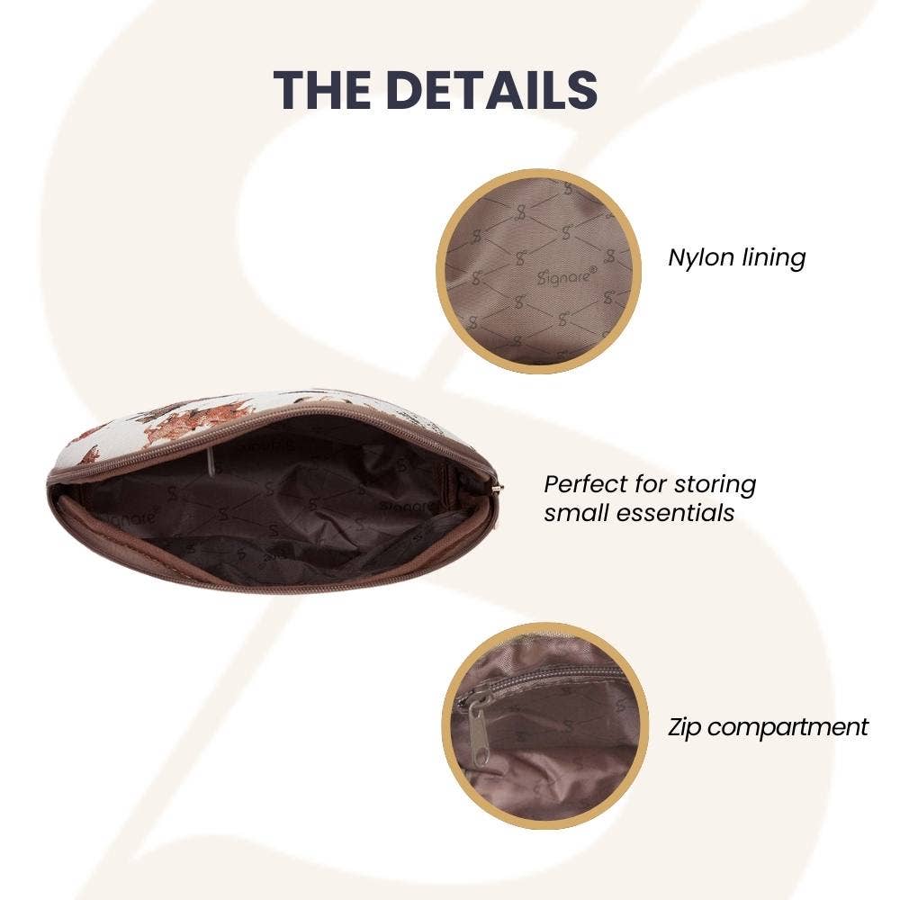 Running Horse Cosmetic Make Up Bag