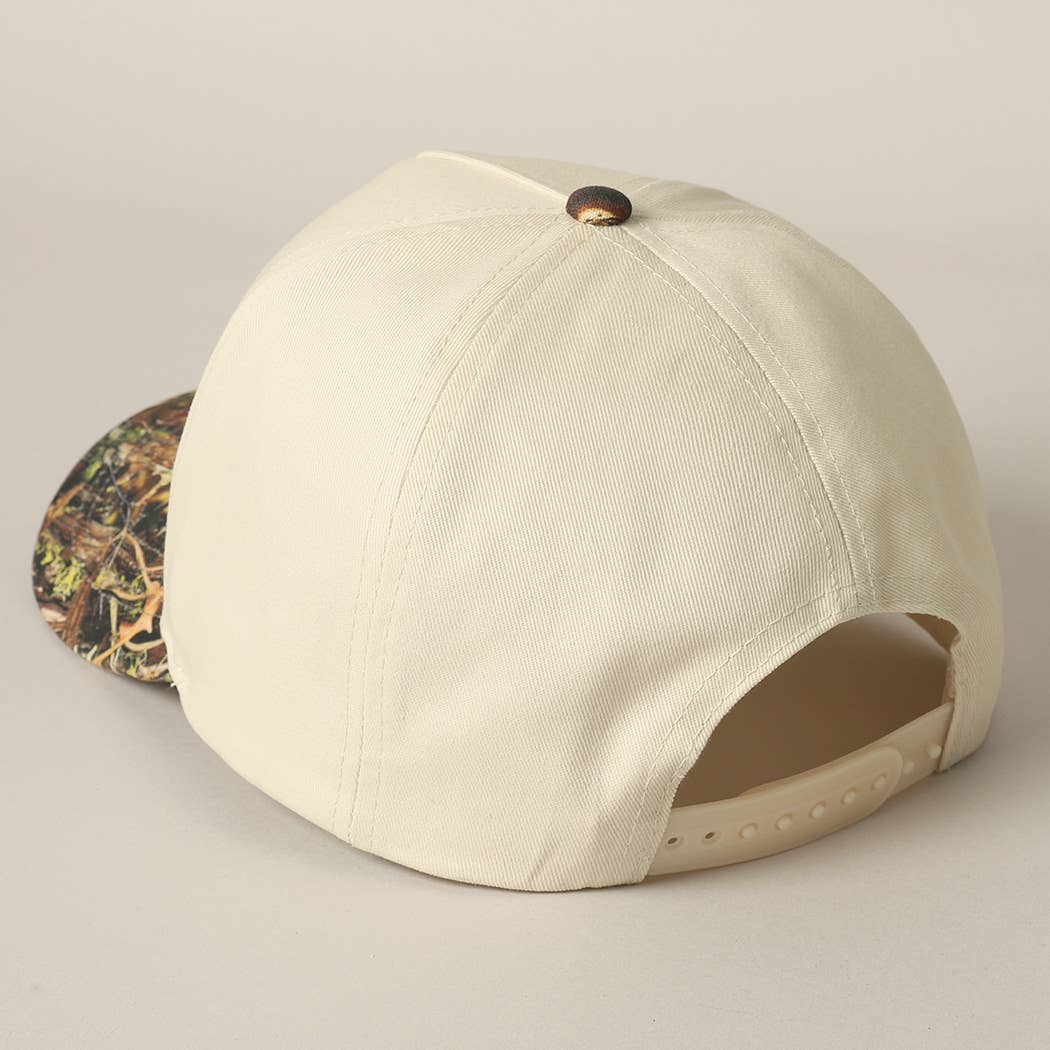 You Look Like You Love Me Embroidery Camo Trucker: CAMO-BLACK / ONE SIZE