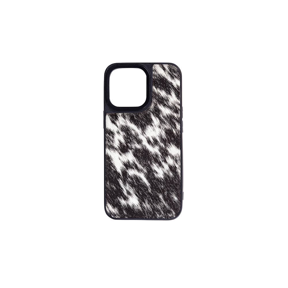 Mesa Spirit Phone Case for iPhone 13 Pro Max: Brown & White