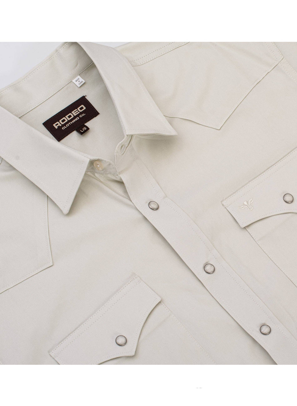 Men's Western Solid Twill Shirt