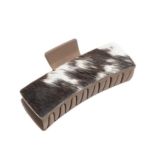 Blossom Ridge Hair Comb: Hand-Tooled