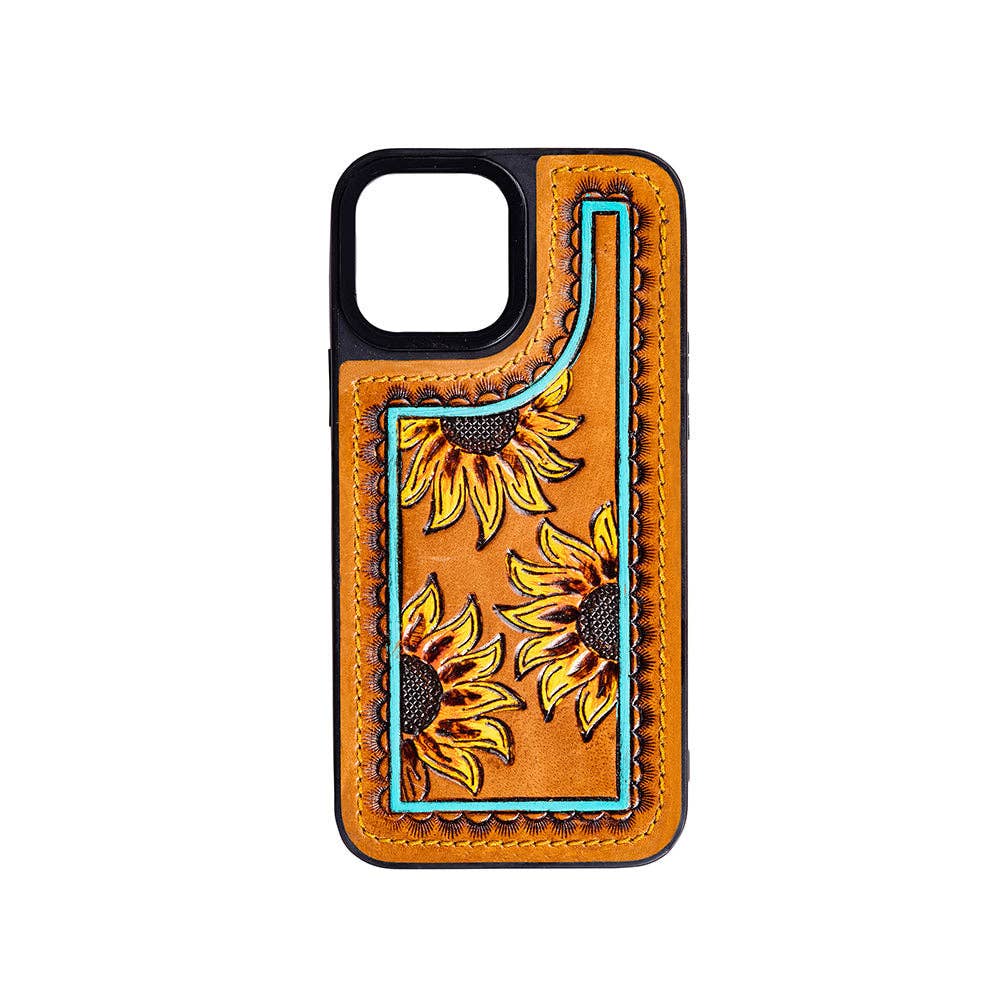 Mesa Spirit Phone Case for iPhone 13 Pro Max: Brown & White