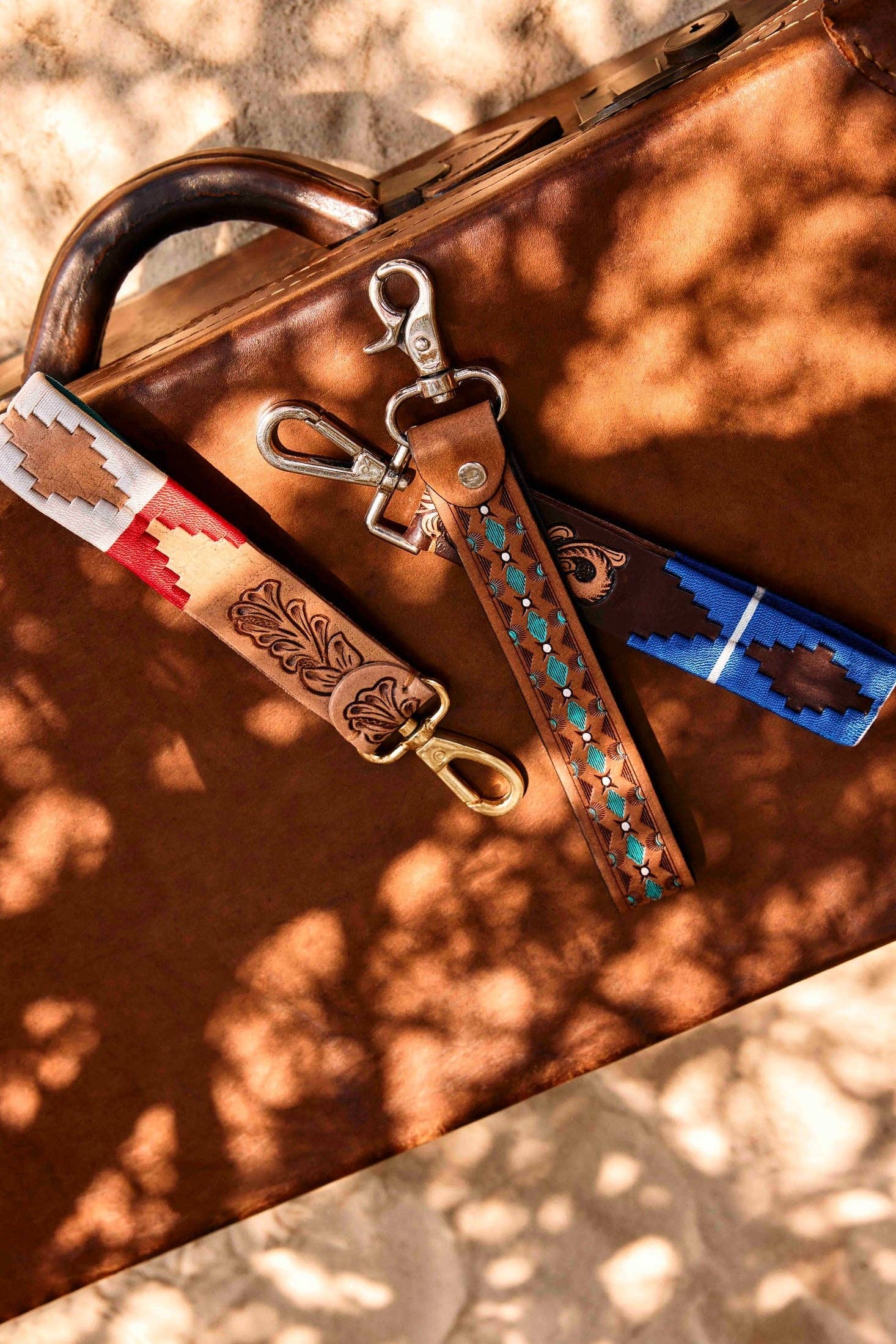 Canyon Spire Key Fob In Brown: Brown