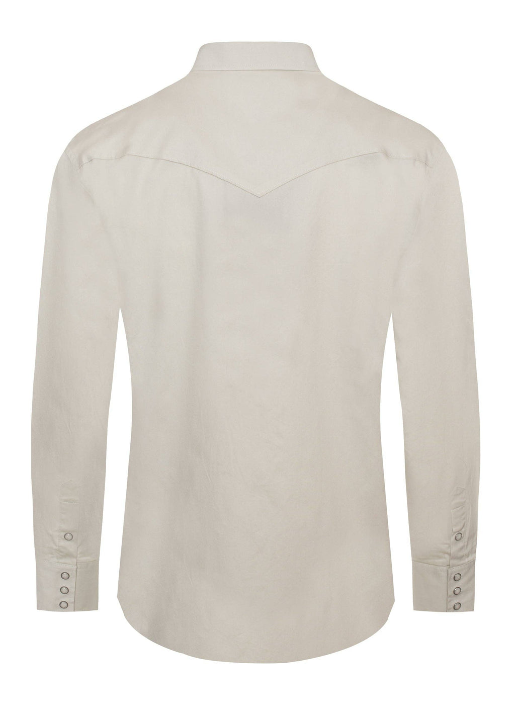 Men's Western Solid Twill Shirt
