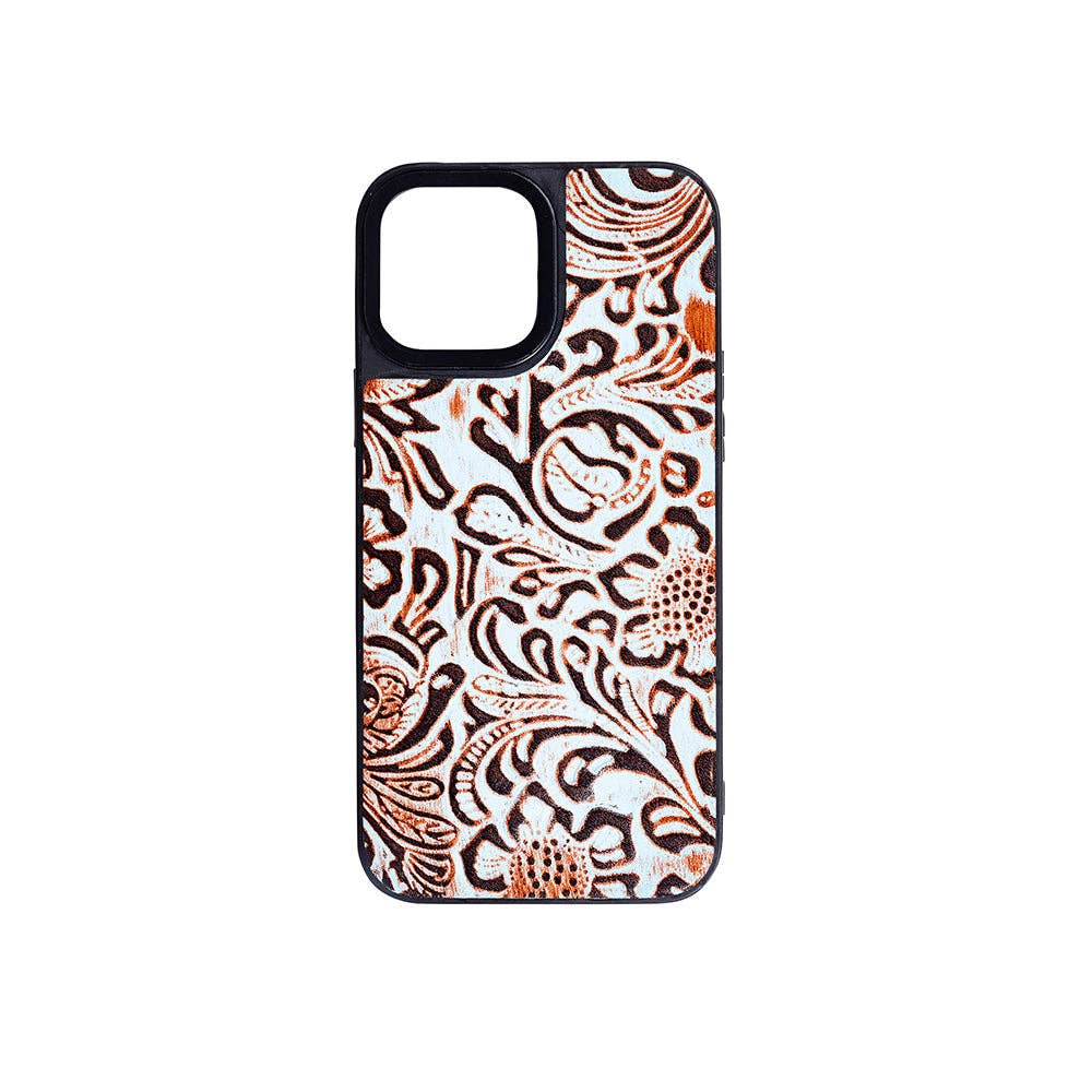 Mesa Spirit Phone Case for iPhone 13 Pro Max: Brown & White