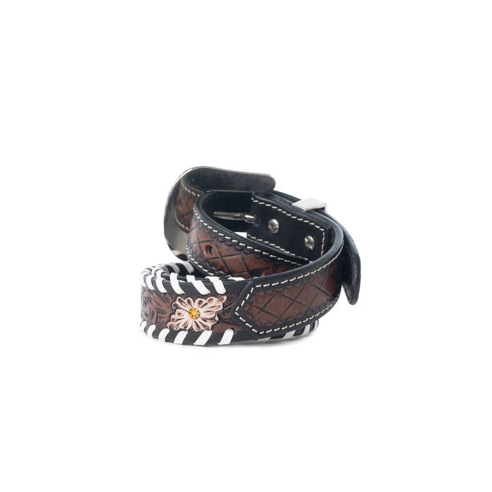 Wildrose Canyon Leather Kids' Belt in Bourbon Brown: Bourbon Brown