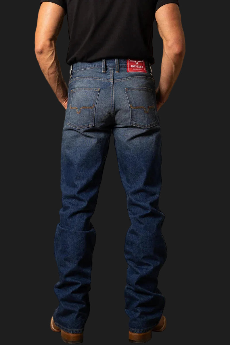 Kimes Ranch Stewart Jeans Blue | Premium Western Denim for Men