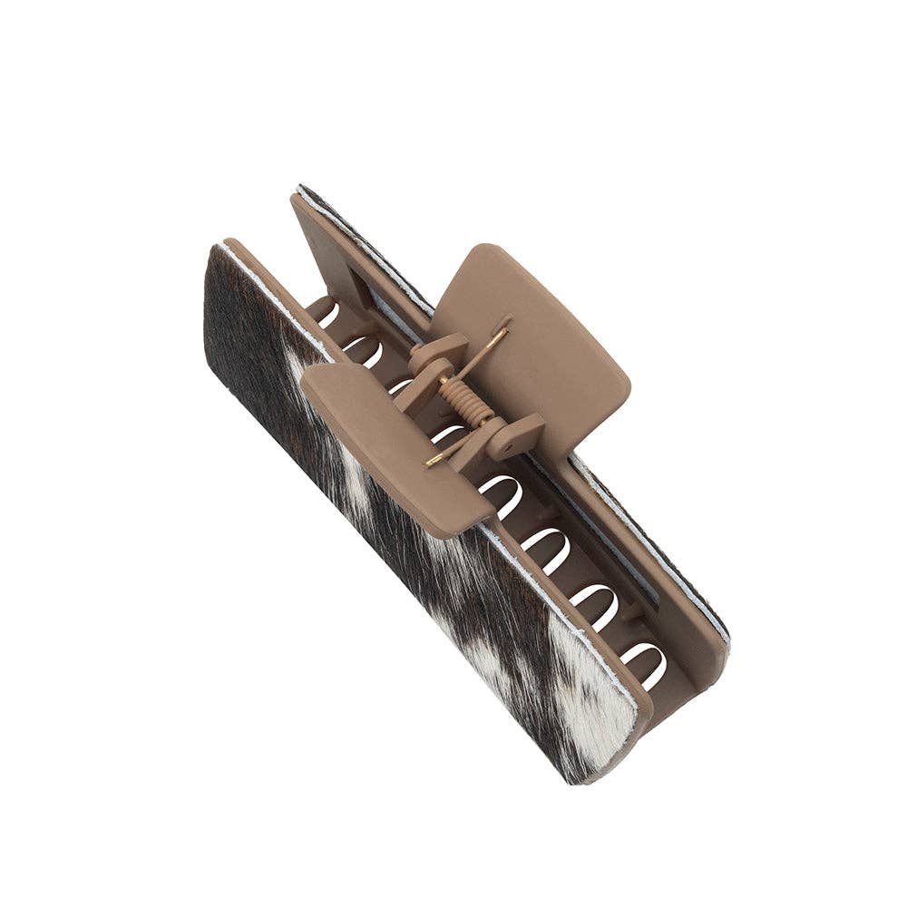 Blossom Ridge Hair Comb: Hand-Tooled