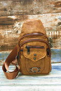 SLING BAG CROSSBODY PURSE : Yellow