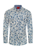 Men's Western Pearl Snap Print Shirt