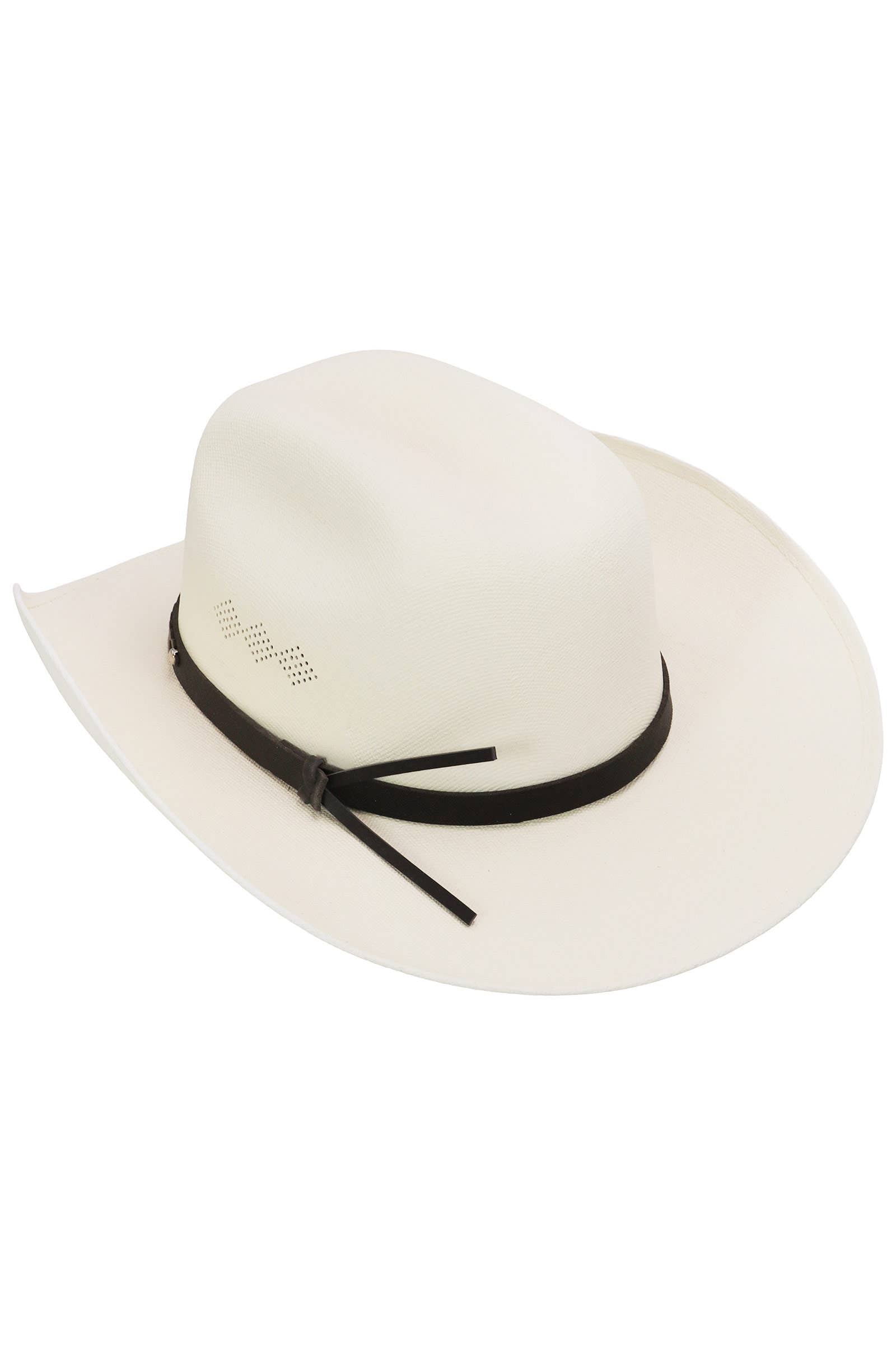 Kids Side Vent Cutter Crown Elite Cowboy Hat: BLACK / ONE SIZE