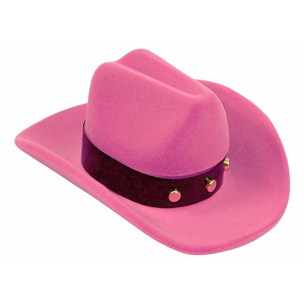 Horseshoe Necklace in Cowboy Hat Gift Box