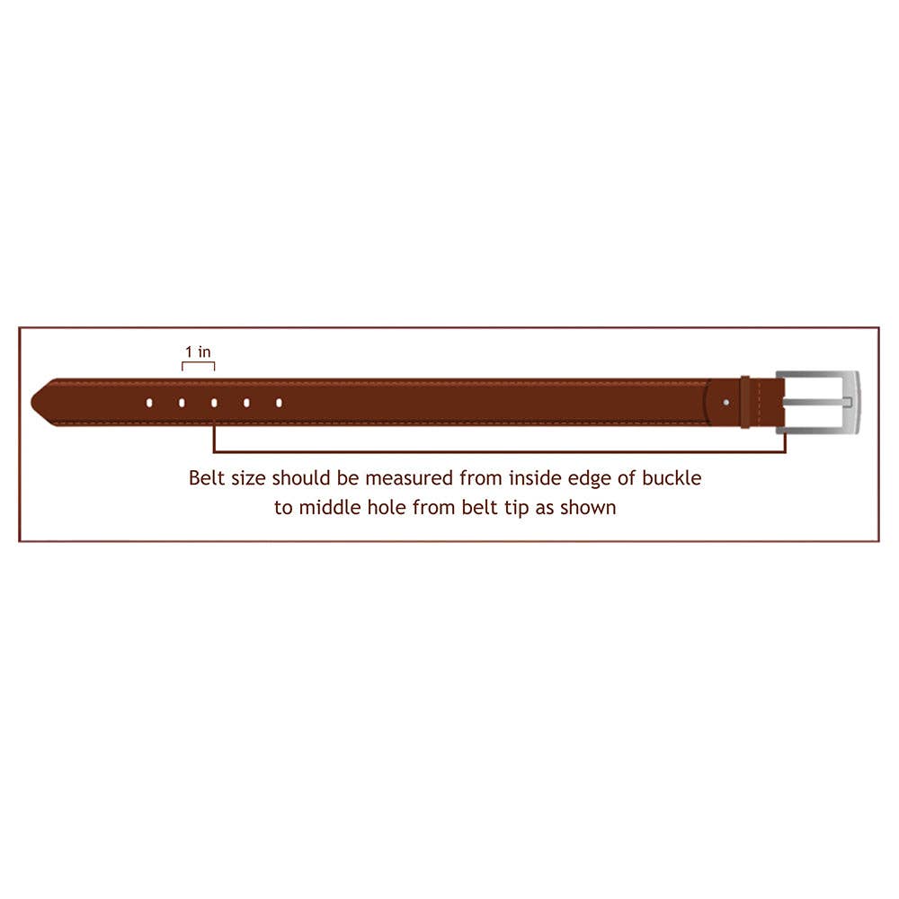 Genuine American Leather Belt Men and Women: ADBLF132