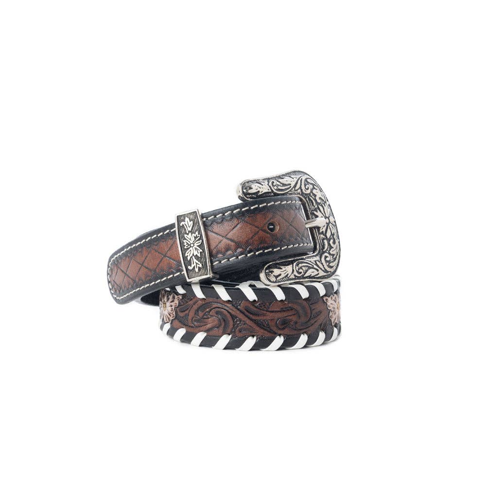 Wildrose Canyon Leather Kids' Belt in Bourbon Brown: Bourbon Brown
