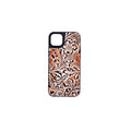 Falcon Trail Phone Case for iPhone 14 Plus: Turquoise-Embossed