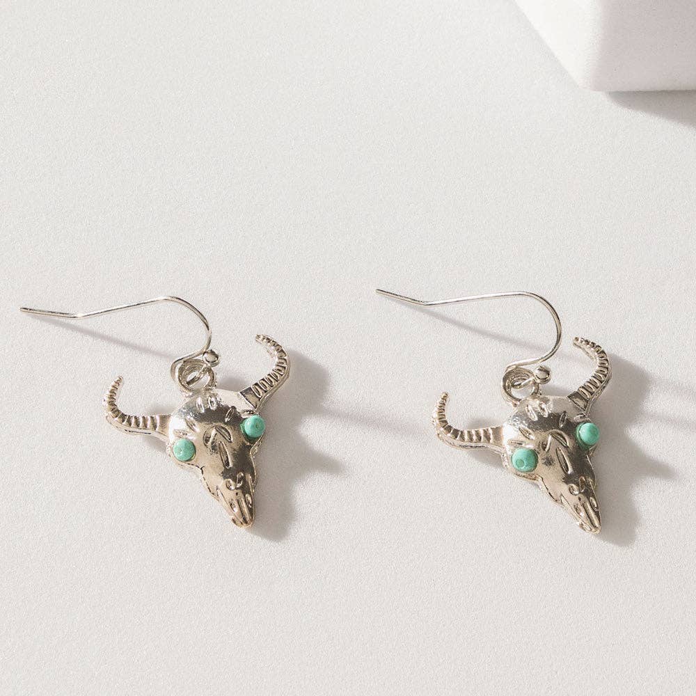 Turquoise Trails & Silver Tales Set of 16 Earrings: Single